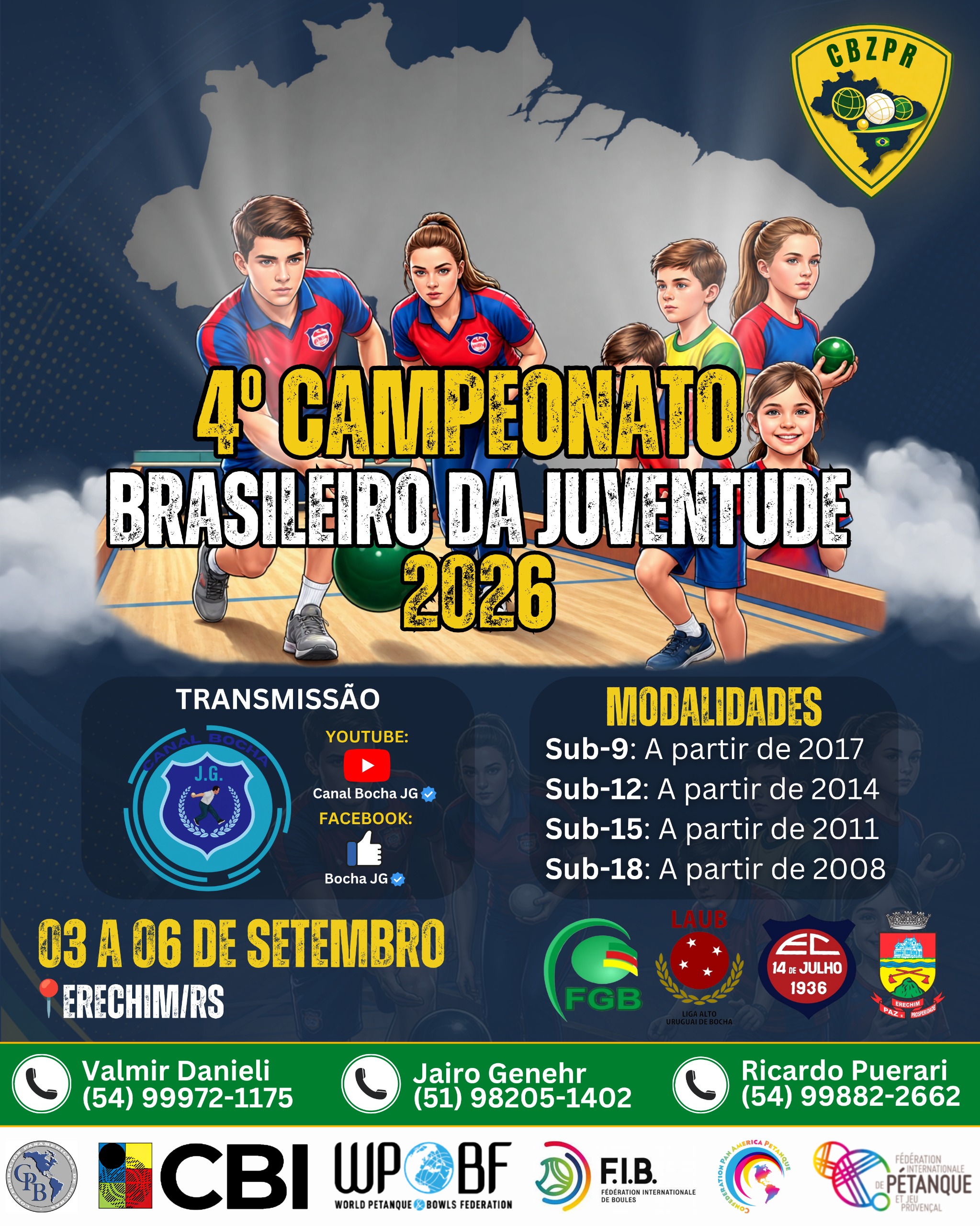 Capa da galeria 4º Campeonato Brasileiro de Categorias de Base
