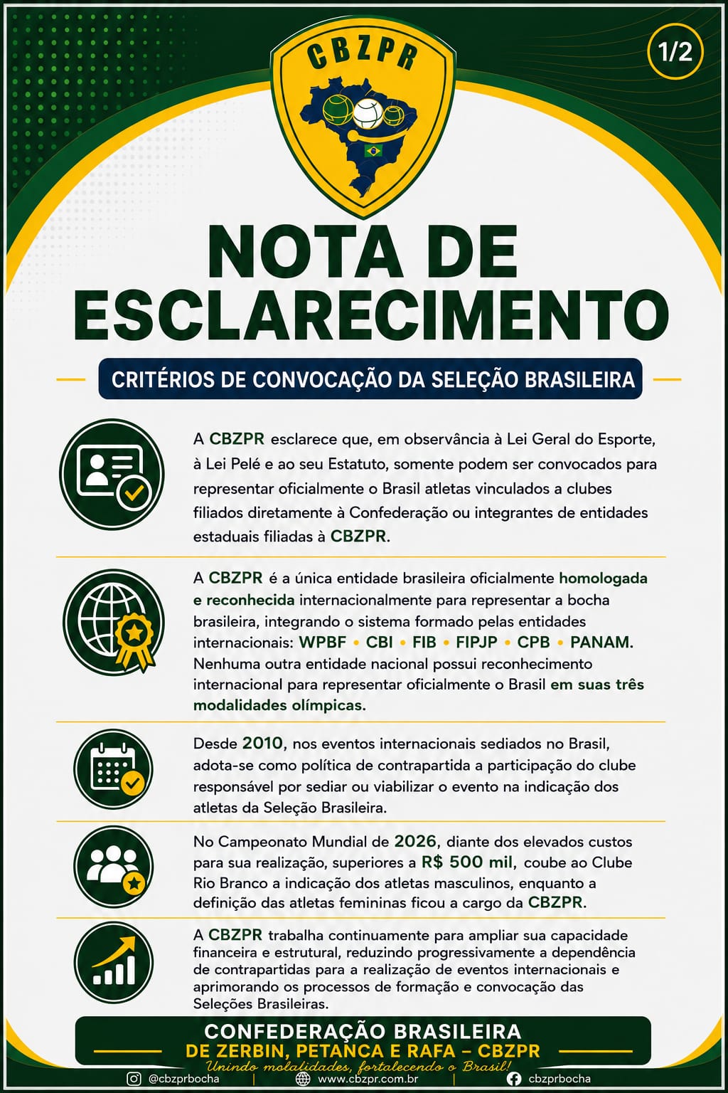 Nota de esclarecimento